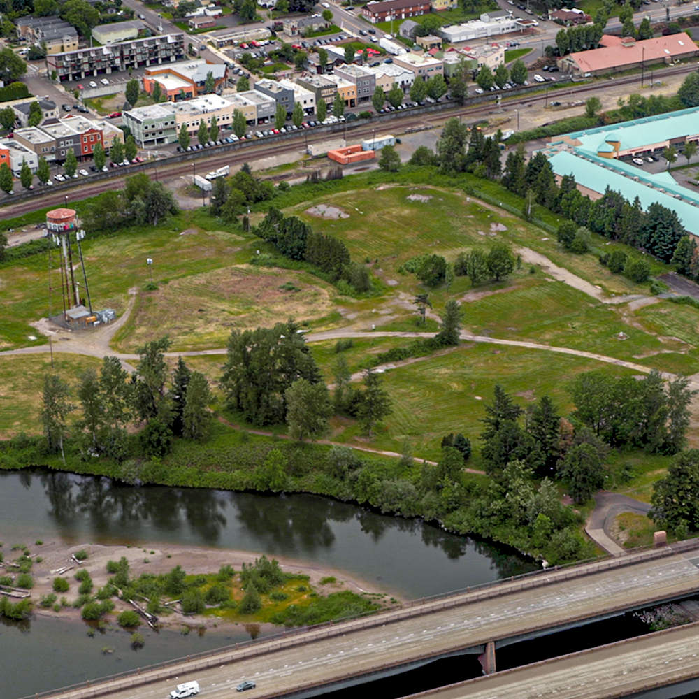 Troutdale Fields Four Pitches for The Confluence Photo